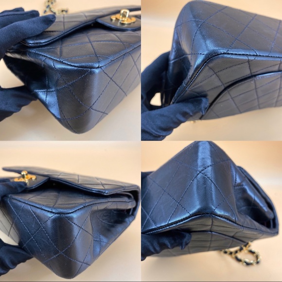 Chanel 24K Gold Classic Flap medium size - Picture 16 of 16